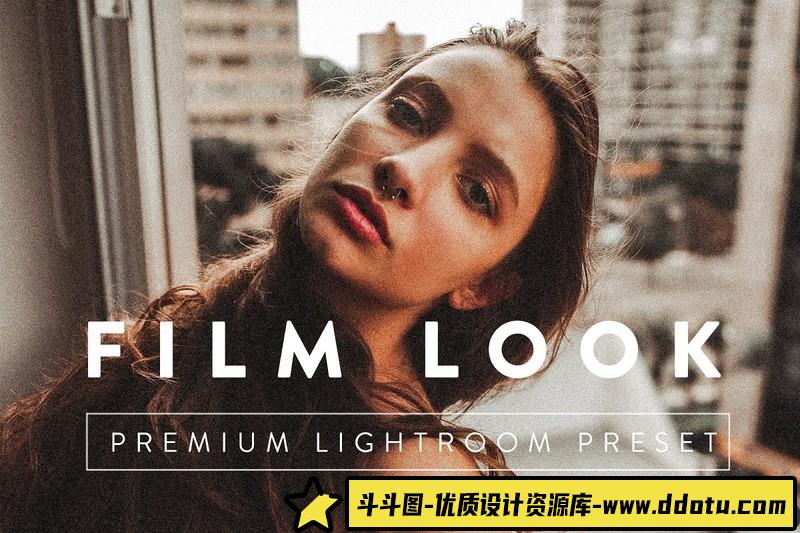 [胶片LR预设]电影人像颗粒胶片LR预设-斗斗图