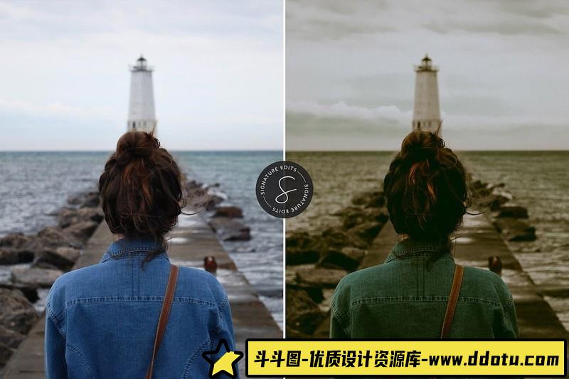 [胶片LR预设]黑暗情绪旅拍电影胶片Lightroom预设 (2)