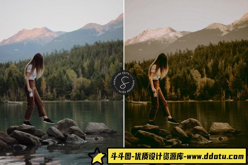 [胶片LR预设]黑暗情绪旅拍电影胶片Lightroom预设 (2)