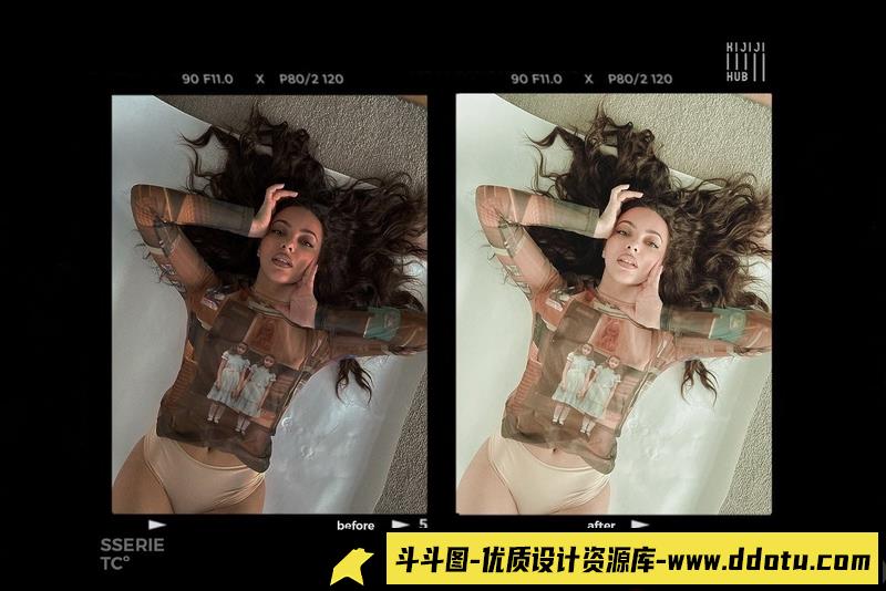 [胶片LR预设]经典电影奶油暖色调胶片Lightroom预设KijijiHubSSERIETCLightroomPresets-斗斗图