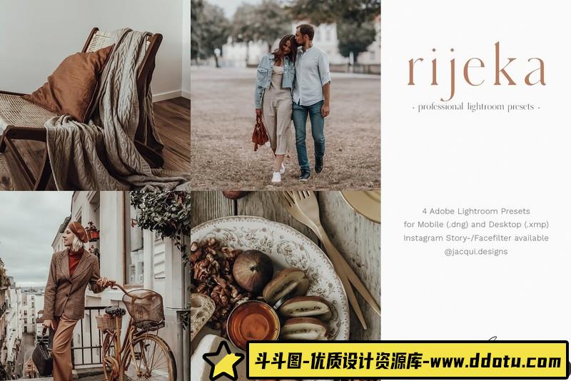 [胶片LR预设]里耶卡法式电影胶片Lightroom预设-斗斗图