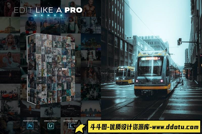 [胶片LR预设]向日葵花田暖调胶片写真人像Lightroom 预设与移动版LR预设-斗斗图