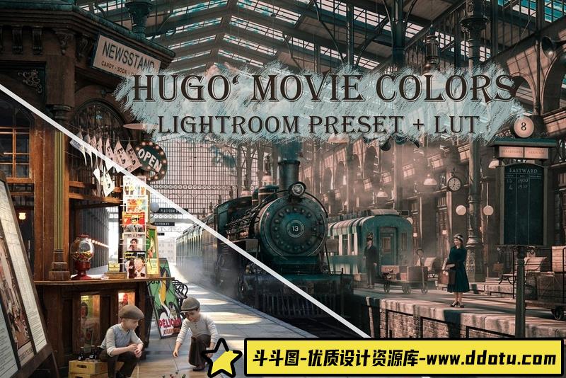 [胶片LR预设]休闲生活街拍人像电影VSCO胶片色调Lightroom预设-斗斗图