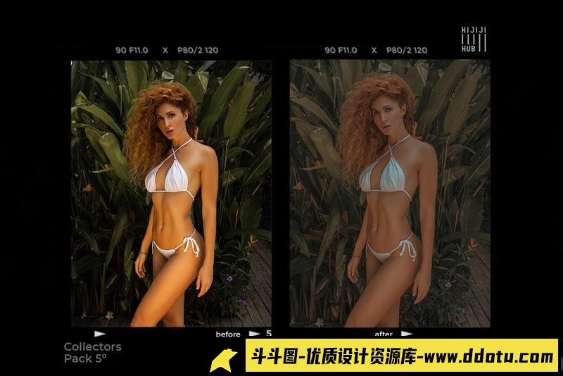 [胶片LR预设]中世纪老电影色彩胶片Lightroom预设KijijiHubCollectorsPack5LightroomPresets