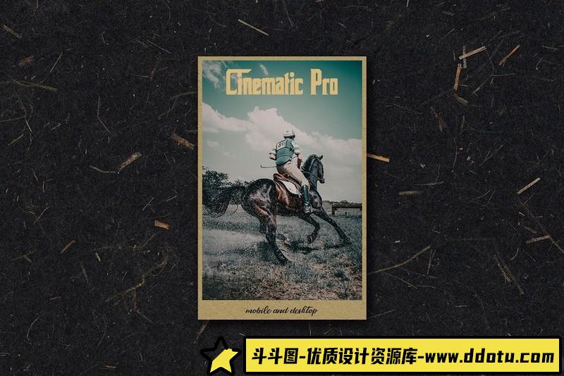 [胶片LR预设]专业强烈电影大片场景Lightroom预设-斗斗图