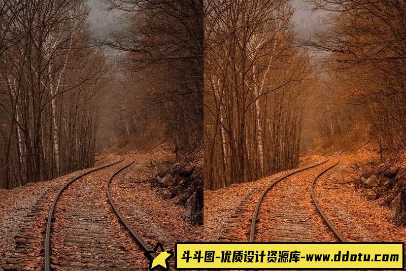 [旅拍LR预设]INS风秋季色调旅拍风光人像LR预设+移动APP预设 4 Autumn Lightroom Presets