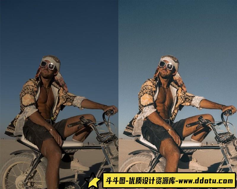 [旅拍LR预设]INS网红GuiiRossi旅行街拍LR预设5套合集ULTIMATEPACK3.0LRPresets-斗斗图