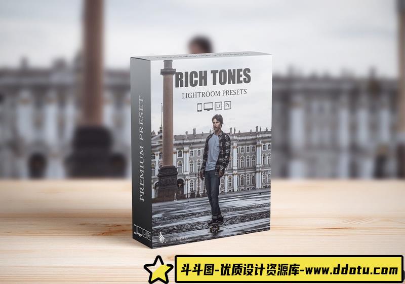 [旅拍LR预设]旅拍城市情绪电影人像Lightroom预设MoodyRichLightroomPresets-斗斗图