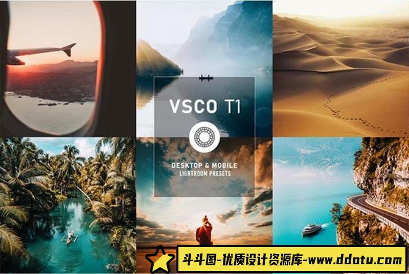 [旅拍LR预设]旅拍人文风光VSCO胶片后期调色Lightroom预设LightroomPresetsVSCOTravel-斗斗图