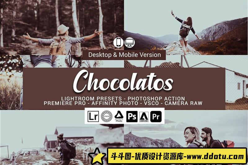 [旅拍LR预设]旅拍人像克力色胶片Lightroom预设-斗斗图