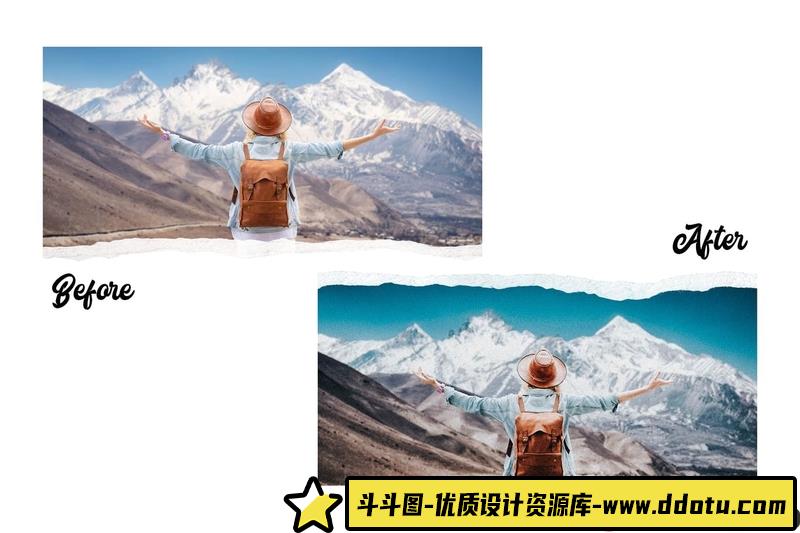 [旅拍LR预设]旅拍摄影师 ClauGabriel 高端旅行Lightroom预设与移动LR预设合集-斗斗图