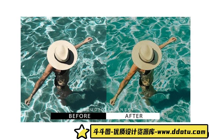 [旅拍LR预设]莫兰迪LR预设之热带海岛旅拍写真LR预设TropicalLightroomPresets