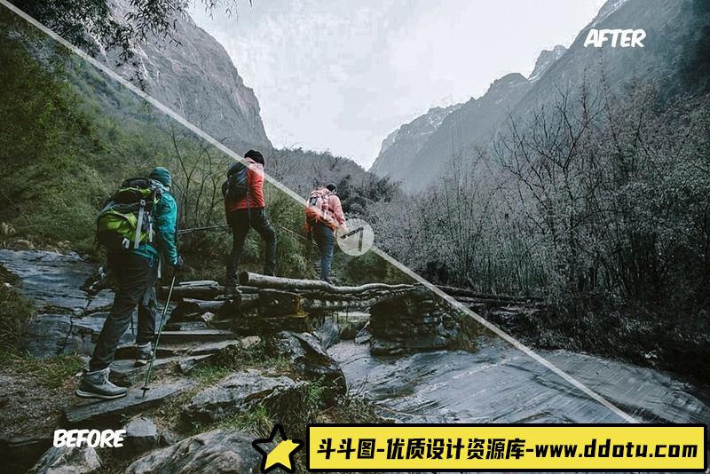 [旅拍LR预设]奶油色调旅拍冒险Lightroom预设