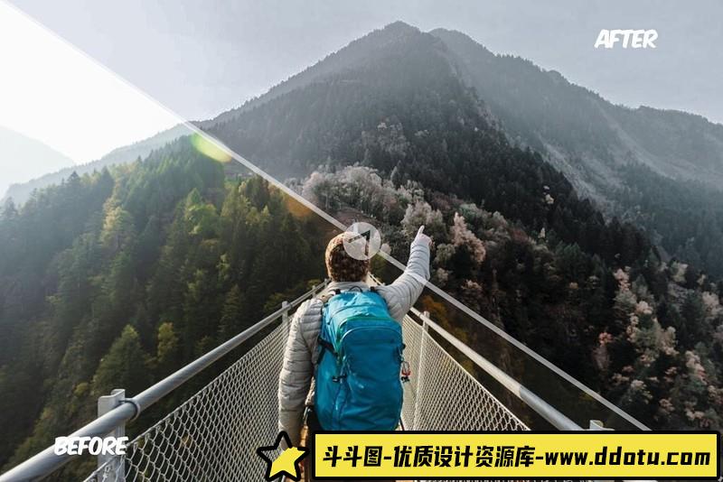 [旅拍LR预设]奶油色调旅拍冒险Lightroom预设