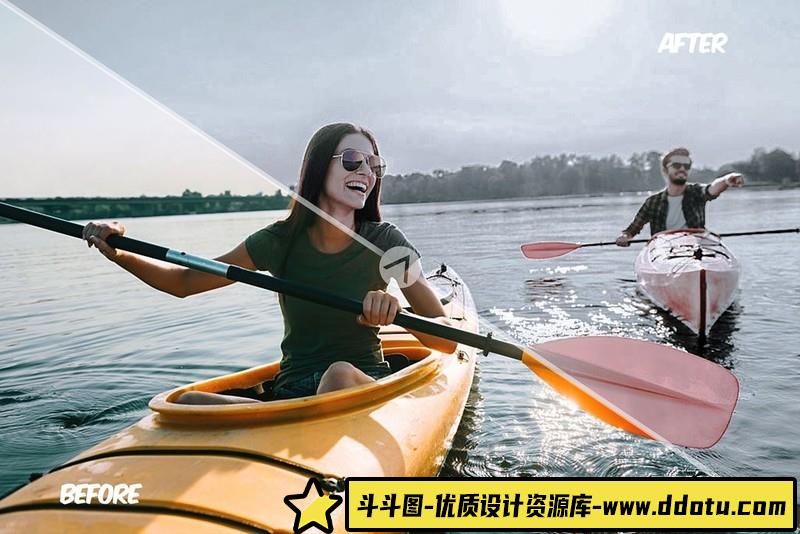 [旅拍LR预设]奶油色调旅拍冒险Lightroom预设