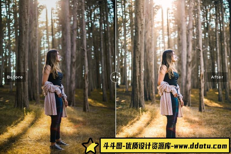 [旅拍LR预设]内华达州旅拍电影风光胶片后期调色Lightroom预设NevadaLightroomPresets