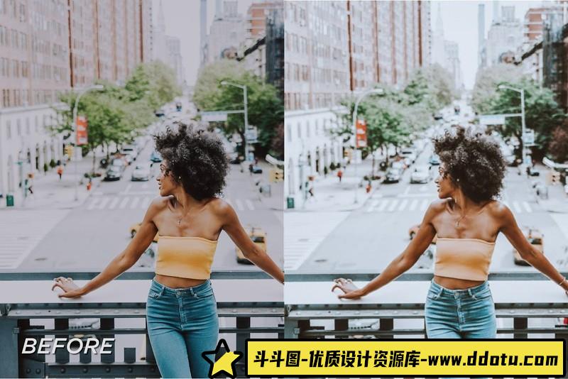 [旅拍LR预设]纽约旅拍人文风光INS人像LR预设