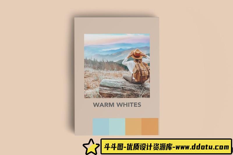 [旅拍LR预设]温暖电影胶片色调旅拍风光人像Lightroom预设-斗斗图