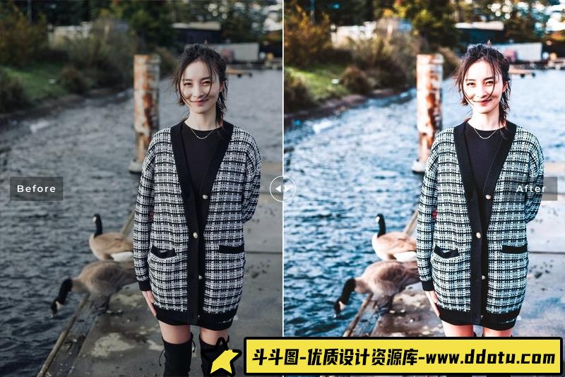 [旅拍LR预设]西雅图旅拍人文风光人像Lightroom预设与移动LR预设及PS动作-斗斗图