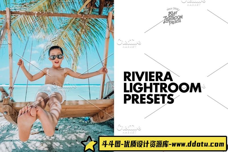 [旅拍LR预设]夏季旅行人像写真胶片Lightroom预设Instagram照片滤镜-斗斗图
