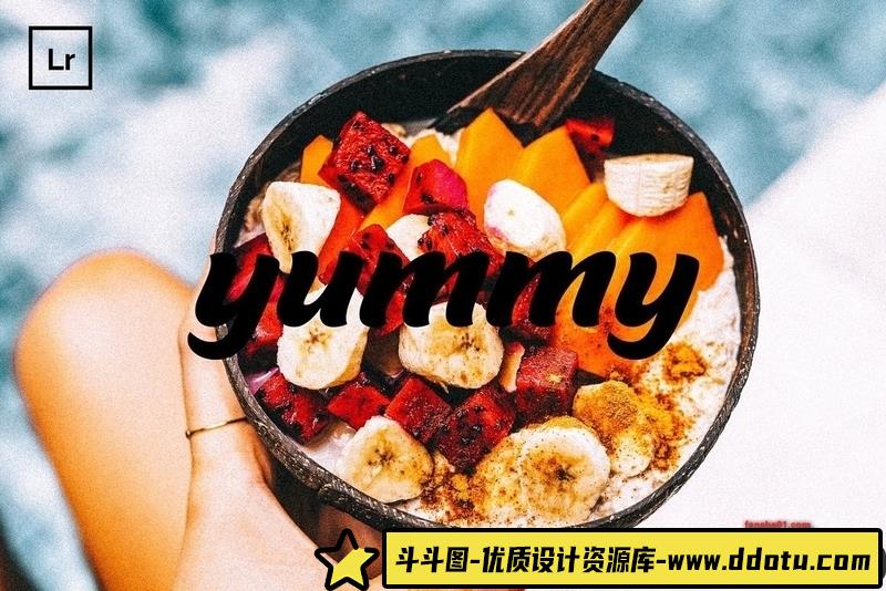 [美食LR预设]干净的美食摄影后期胶片调色Lightroom预设YummyLightroomPresets-斗斗图