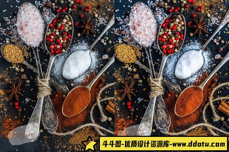 [美食LR预设]INS风网红美食博客明亮胶片LR预设 Lightroom预设+ACR预设