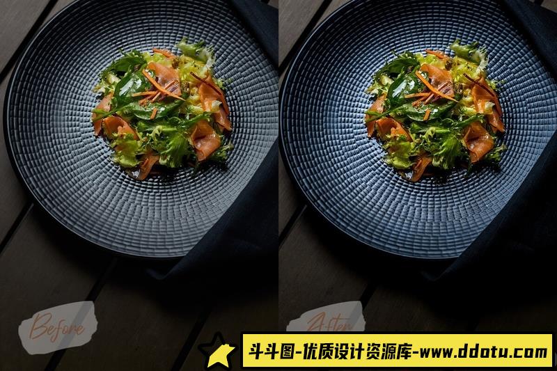 [美食LR预设]INS风网红美食博客明亮胶片LR预设 Lightroom预设+ACR预设