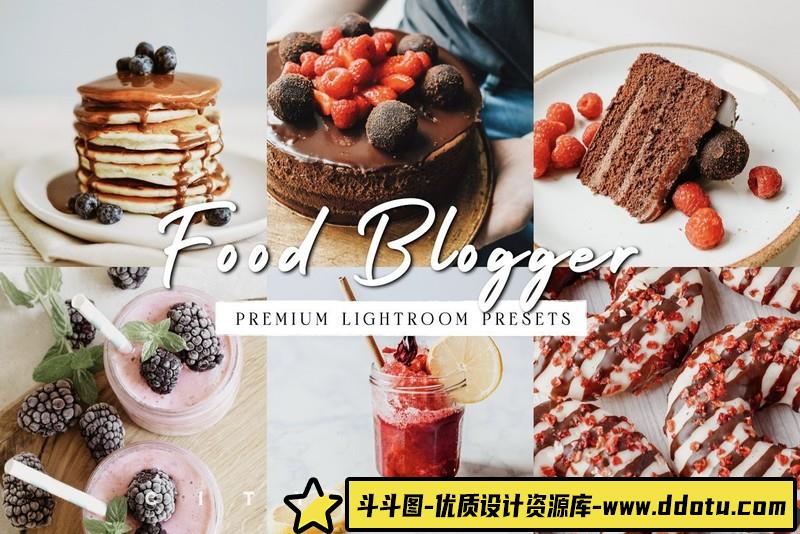 [美食LR预设]明亮通透食物美食产品摄影Lightroom预设-斗斗图
