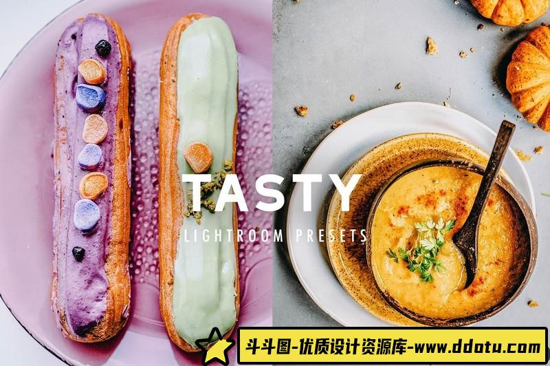 [美食LR预设]食品美食调色Lightroom预设-斗斗图