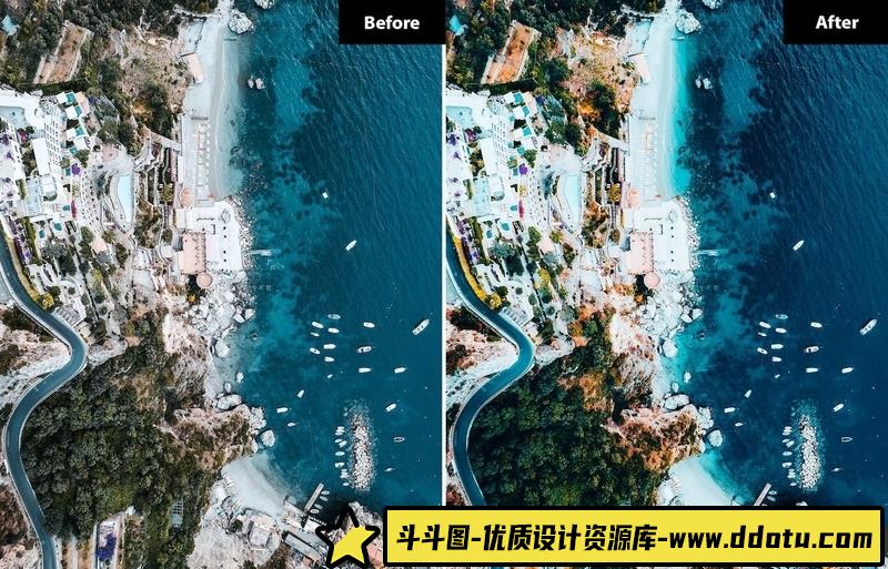 人像LR预设橙色和蓝绿色电影风光人像预设lr预设ps滤镜pr调色lightroom人像lut插件