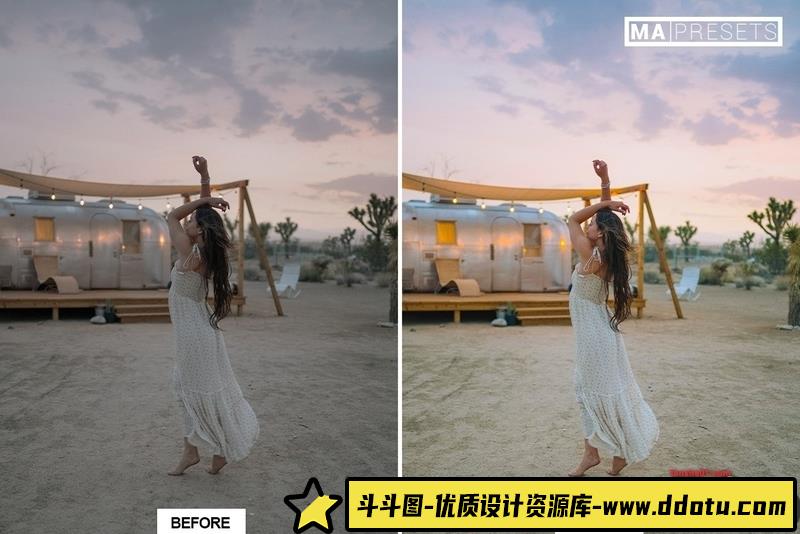 人像LR预设明亮通透人像预设lr预设ps滤镜pr调色lightroom人像lut插件