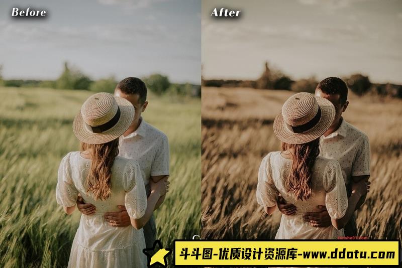 人像LR预设波西米亚人像风格调色预设lr预设ps滤镜pr调色lightroom人像lut插件