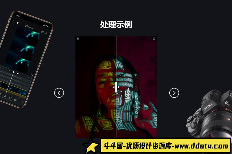 人像LR预设城市夜间氛围光影人物后期调色预设lr预设ps滤镜pr调色lightroom人像lut插件