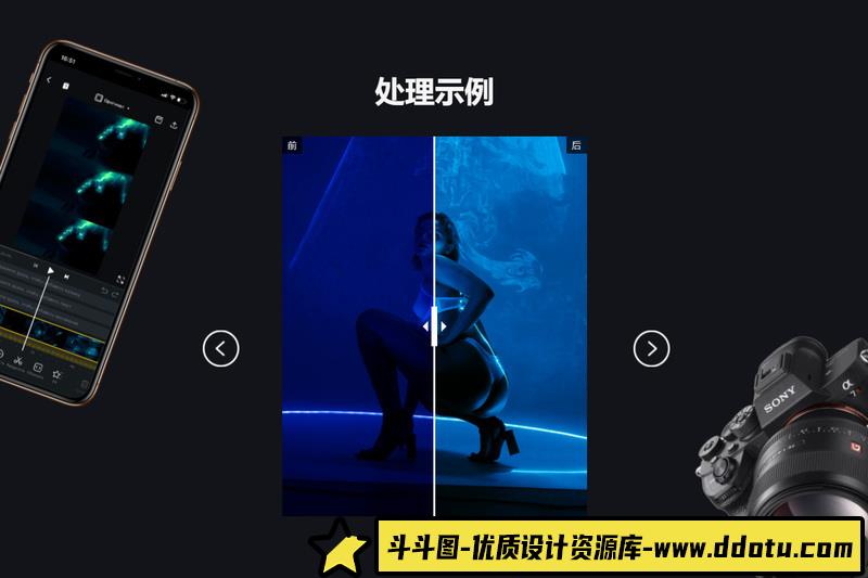 人像LR预设城市夜间氛围光影人物后期调色预设lr预设ps滤镜pr调色lightroom人像lut插件