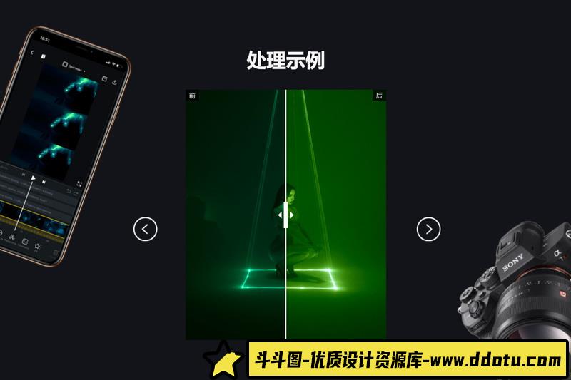 人像LR预设城市夜间氛围光影人物后期调色预设lr预设ps滤镜pr调色lightroom人像lut插件