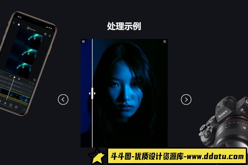 人像LR预设城市夜间氛围光影人物后期调色预设lr预设ps滤镜pr调色lightroom人像lut插件