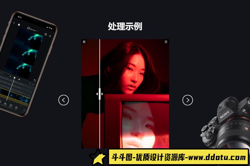 人像LR预设城市夜间氛围光影人物后期调色预设lr预设ps滤镜pr调色lightroom人像lut插件