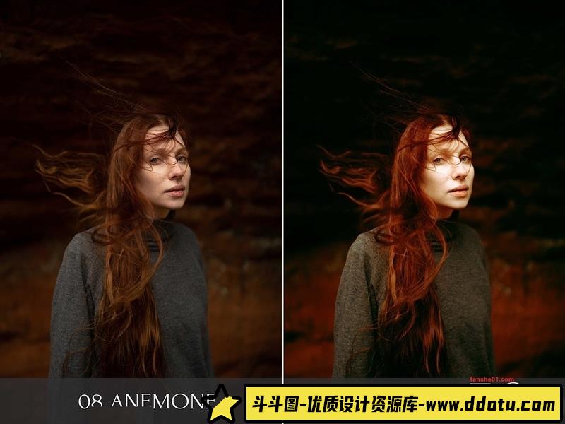 人像LR预设俄罗斯摄影师唯美冬季人像预设lr预设ps滤镜pr调色lightroom人像lut插件