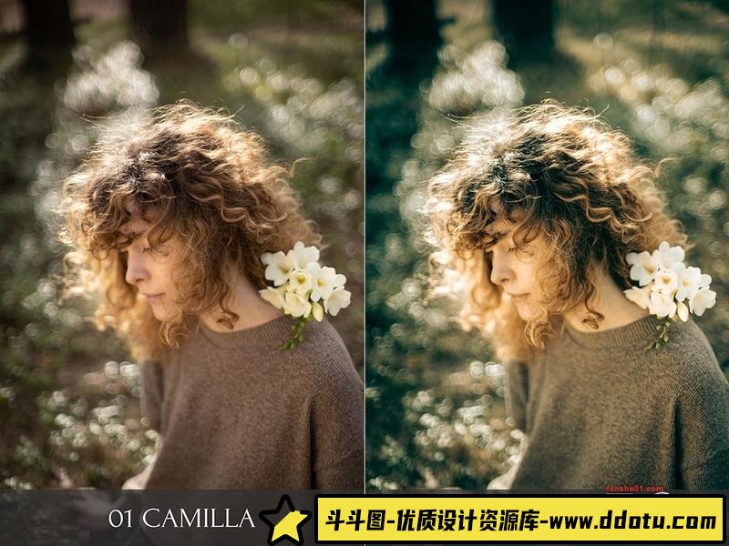 人像LR预设俄罗斯摄影师唯美冬季人像预设lr预设ps滤镜pr调色lightroom人像lut插件