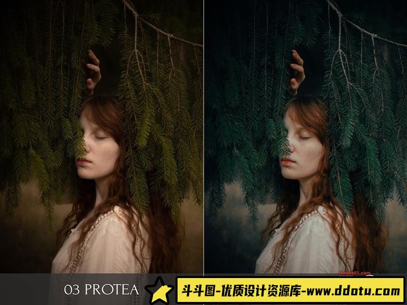 人像LR预设俄罗斯摄影师唯美冬季人像预设lr预设ps滤镜pr调色lightroom人像lut插件