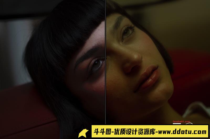 人像LR预设高端数字美学人像预设lr预设ps滤镜pr调色lightroom人像lut插件