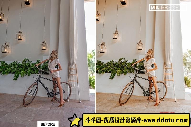 人像LR预设温暖舒适明亮通透人像预设lr预设ps滤镜pr调色lightroom人像lut插件