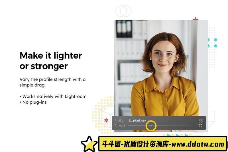 人像LR预设20种企业色彩预设lr预设ps滤镜pr调色lightroom人像lut插件