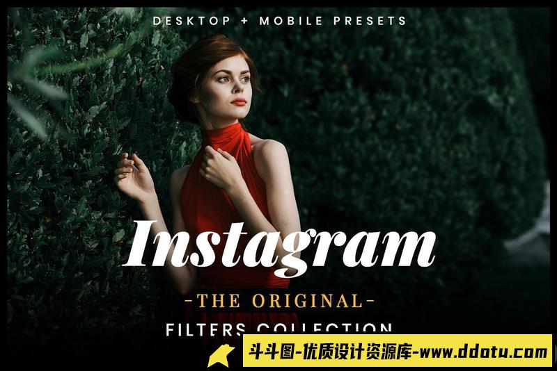 人像LR预设网红人像后期调色预设lr预设ps滤镜pr调色lightroom人像lut插件-斗斗图