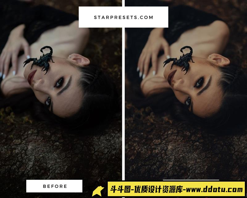 人像LR预设大神加勒特·金完美人像肤色预设lr预设ps滤镜pr调色lightroom人像lut插件