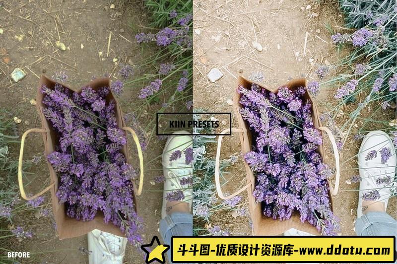 人像LR预设风丁香薄荷色通透人像预设lr预设ps滤镜pr调色lightroom人像lut插件