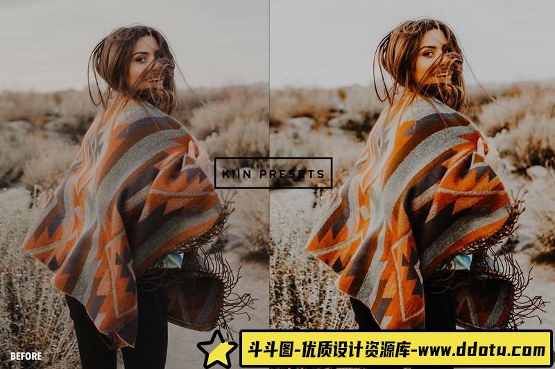 人像LR预设风格森系人像质感电影胶片预设lr预设ps滤镜pr调色lightroom人像lut插件