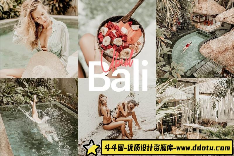 人像LR预设风莫兰迪巴黎旅拍胶片预设lr预设ps滤镜pr调色lightroom人像lut插件-斗斗图