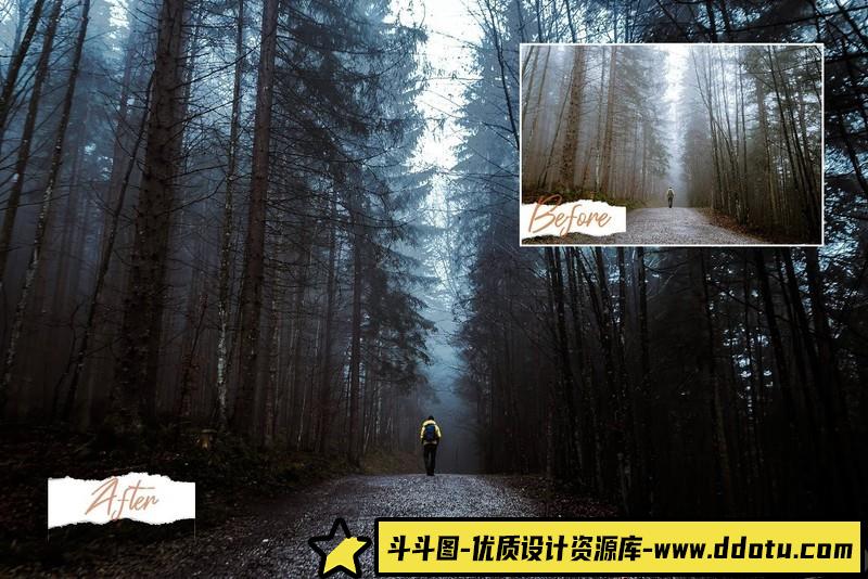 人像LR预设流行莫兰迪人像预设lr预设ps滤镜pr调色lightroom人像lut插件