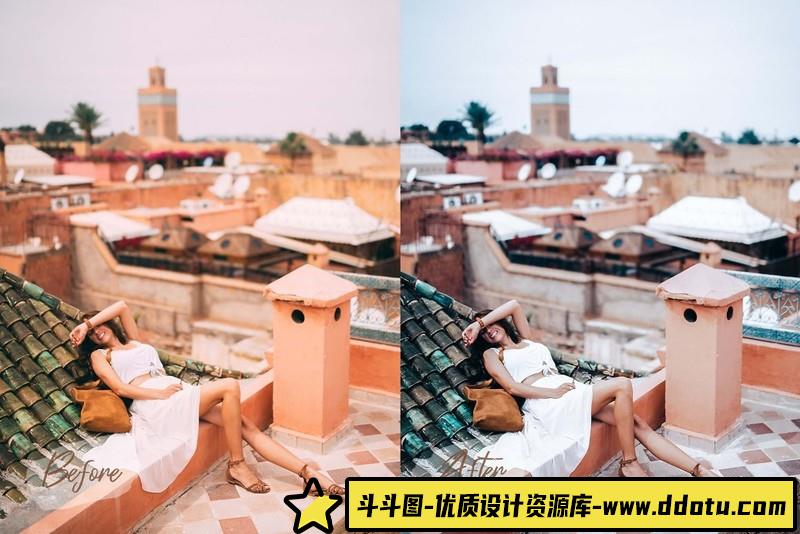 人像LR预设流行莫兰迪人像预设lr预设ps滤镜pr调色lightroom人像lut插件